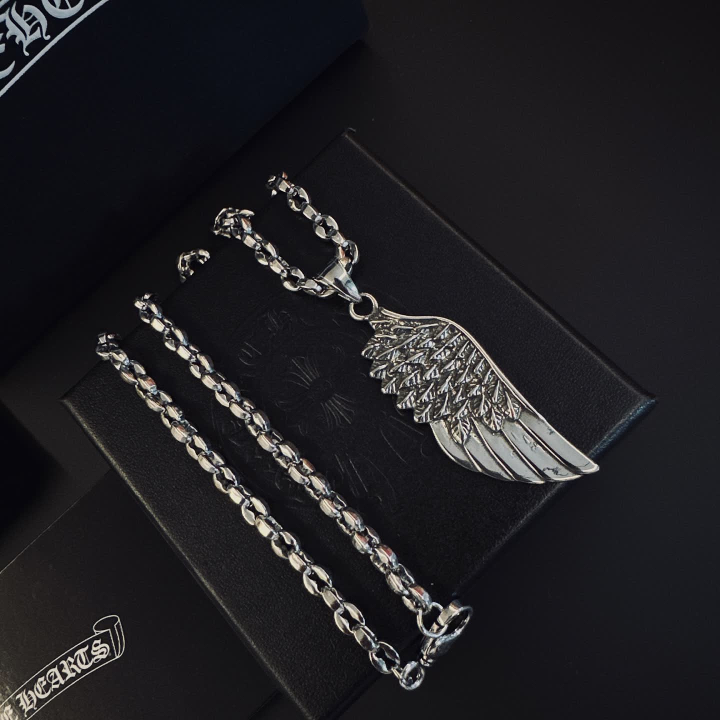 Chrome Hearts Wing Pendant Necklace